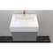 Castello Usa Nile 24-inch Gray Vanity Set with White Top and Gold Handles CB-MC-24G-GLD-2053-WH - alternate 6